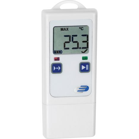 TFA Dostmann 31.1065.02 Datenlogger für Temperatur und externen Sensor LOG40 Temperatur-Datenlogger