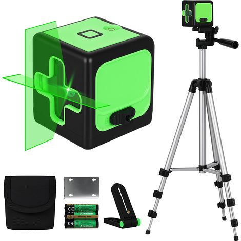 Traderight Green Laser Level 360° Self Leveling IP54 Water Resist with Tripod (1/5)