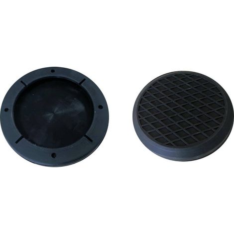 Tampon caoutchouc rond ø123x22mm- EG 1163 - CLAS Equipements
