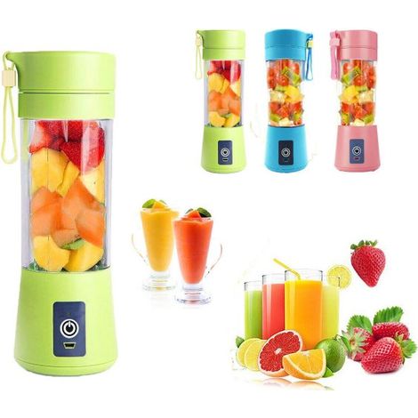 MINI FRULLATORE PORTATILE DA VIAGGIO SUCCO DI FRUTTA COPPA MIXER FRULLATI USB
