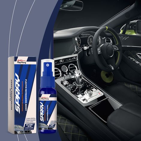 Produit de rénovation pour plastiques automobiles : nettoyage, rénovation, détachage, protection des revêtements intérieurs, lustrage du tableau de bord et rénovation des caoutchoucs – 30 ml -- AUTLEA (1/5)