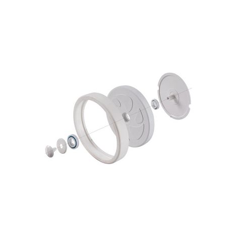 Lot de roues Polaris 280 480 – Avec pneus et roulements – Remplacement pour robot de piscine,2X (1/5)