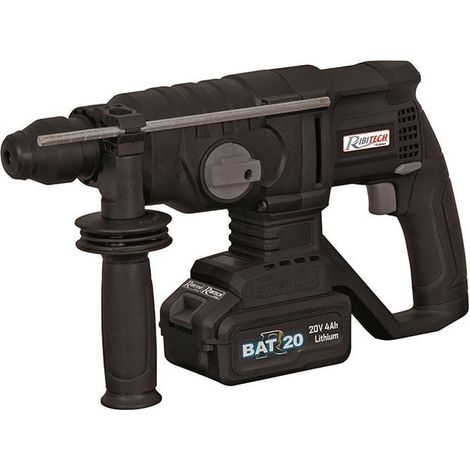 Perforateur sans fil SDS à batterie R-Bat20 20 Volts 4 ampères avec chargeur rapide (1/3)