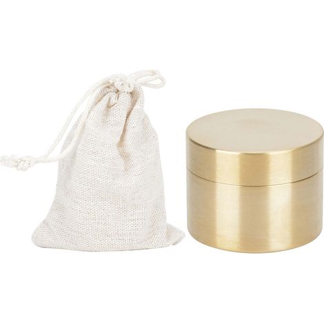 Boîte laiton étanche - Rondelle pour bijoux et pièces (1/5)