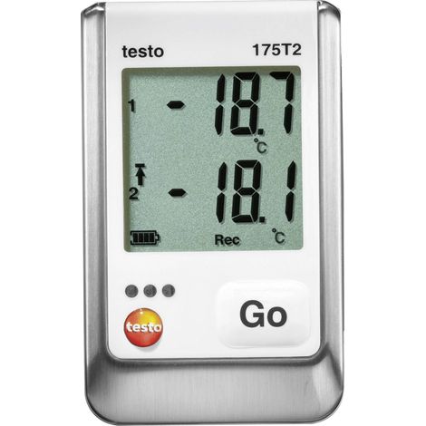 Enregistreur de données de température testo 0572 1752 175 T2 Valeur de mesure température -40 à +12