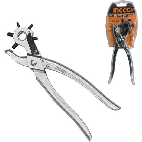 PINZA FUSTELLATRICE FORATRICE PER CINTURA BUCARE FORARE FARE BUCHI (1/4)