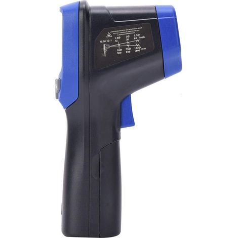 Digitales Thermometer D: S = 12: 1 -30℃ 550℃ (-22℉ 1022℉) IR-827 Hand-Infrarotthermometer mit Farb-LCD-Bildschirm für die Lebensmittel- und Kochindustrie (1/5)