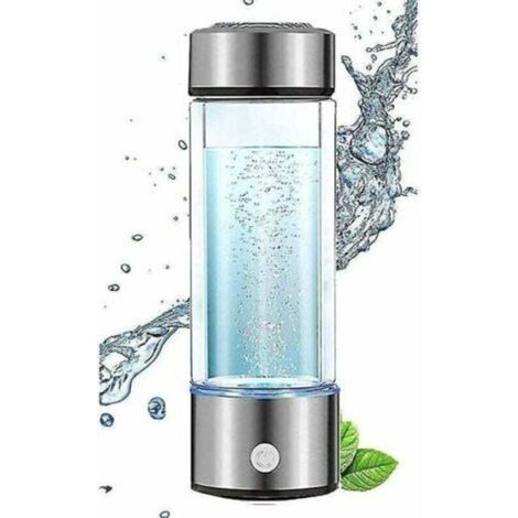 Déstockage Bouteille d'eau de générateur d'hydrogène, véritable bouteille de machine de fabricant d'ioniseur de générateur d'eau riche en hydrogène moléculaire avec technologie de chambre Spe (1/5)