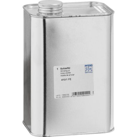 PFERD TOOLS Schleiföl 410/1 Fe in Kanister 1 Liter für Stahl (1/4)