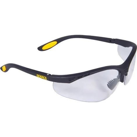 Gafas de seguridad DeWalt reinforcer clear lens protección UV impacto