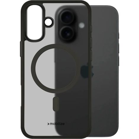 Mobilize TPU Back Cover Negro Magnético Negro Apple iPhone 16