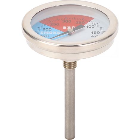 Oven Temperature Gauge Tester Barbeque Grill Baking Cooking Meter 100‑475℉ 50mm Stainless Steel Dial Plate TS‑BX43 (1/5)