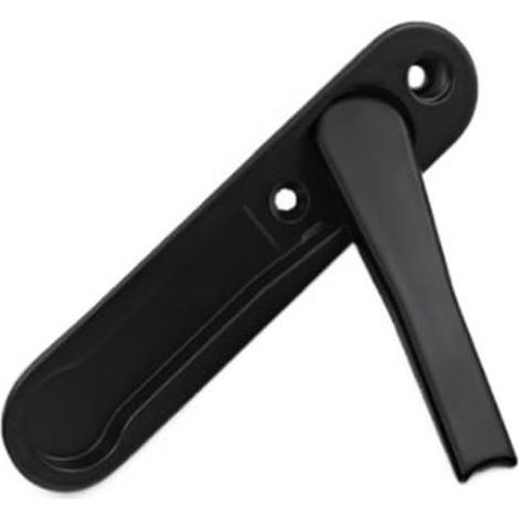 PoignéE De FenêTre Verrouillable Poignée de fenêtre cachée en alliage de Zinc blanc/noir, accessoires de quincaillerie for fenêtres, poignée d'écran avec vis en acier inoxydable PoignéEs De FenêTre Ve (1/3)