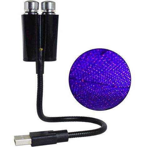 USB-Sternenprojektor mit Nachtlicht, 2-in-1-LED-Autodachleuchte, A (1/5)