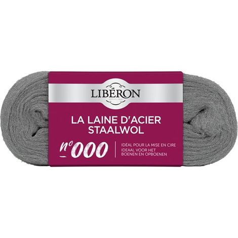 LIBERON - Laine acier 150g n°000 Libéron