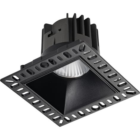 Faretto Incasso Contemporaneo Game Alluminio Nero Led 11W 3000K Ip40