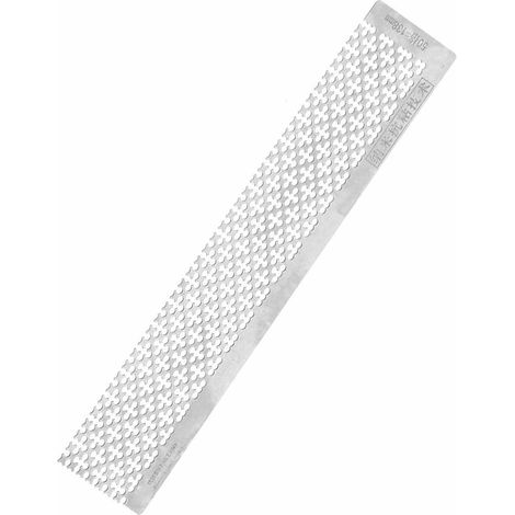 Règle en Acier Inoxydable pour Peinture à Strass, Grille Vierge et Pointe à Perles pour DIY 5D, 138MM (1/5)