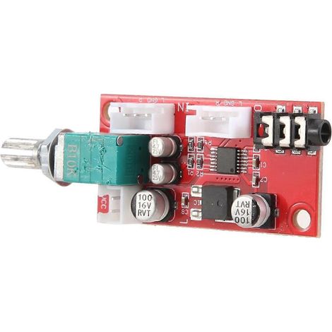 La carte d'amplification pour casque MAX4410, un amplificateur miniature, peut être utilisée comme préamplificateur à la place du NE5532. (1/4)