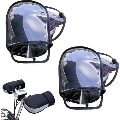Manchettes de guidon, gants chauds pour vélo, protection (1/5)