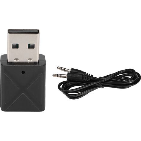 Adaptateur Bluetooth 5.0 Emetteur Recepteur 2 en 1 USB Sans Fil Léger pour Voiture Maison TV (1/5)