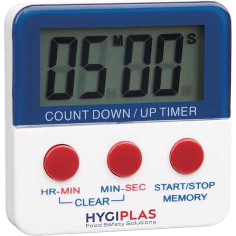 Minuteur Professionnel de Cuisson Aimanté - Hygiplas (1/5)