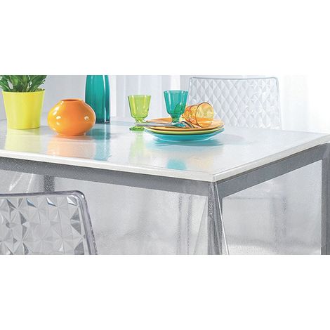 TOVAGLIATO IN PVC CRYSTAL TRASPARENTE 0,20 Rotolo cm.140 (H) x 50 mt (L)