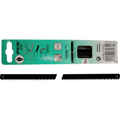 cf 5 lames Puk originales en acier au carbone lame 150 mm pour bois