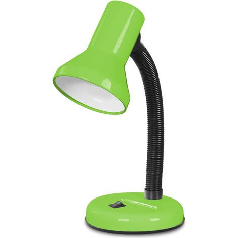 Lampada da scrivania esperanza e27 alatair verde