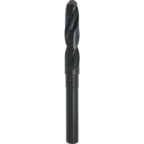 Foret hélicoïdal en acier rapide, queue droite de 15,5 mm (1/2 po), outil de perçage noir (1/5)