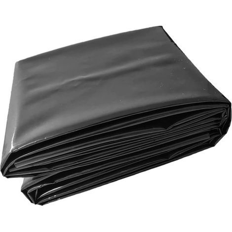 Bâche Étanche pour Bassin Extérieur Hdpe Membrane Anti-Infiltration Coupe Facile Coussin Étang pour Élevage Poissons Protection Étang Polyvalente (1/5)