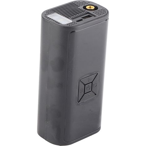 Compresseur à air sans fil 12V 150PSI écran numérique LED lampe urgence portable pour vélo moto ballon ABS métal 2000mAh (1/5)