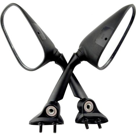 Motorrad Rückspiegel Set für Yamaha YZF-R1 2009-2014 Kohlefaser Optik (1/5)