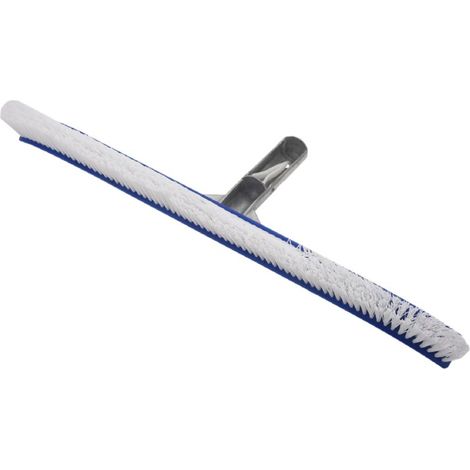 Brosse de Piscine, Mur Piscine et à Carrelage 18 Pouces Pôle Nettoyage Rechange pour TêTe Brosse, Bleu