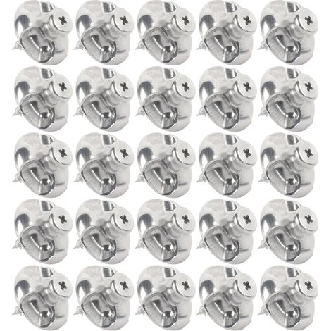 Lot de 25 Fixations tableau vis Placo Alu - L'Attachante (1/5)