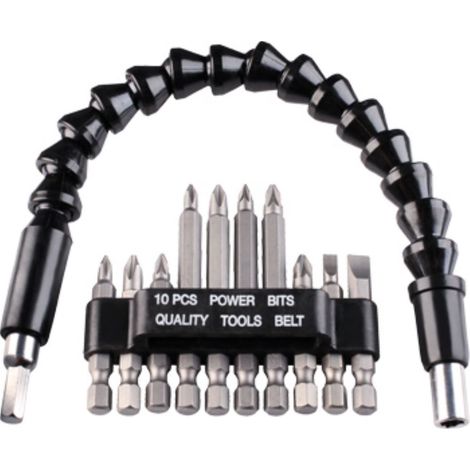 Kwb set bits con buje flexible 11 pz 113990 (1/3)