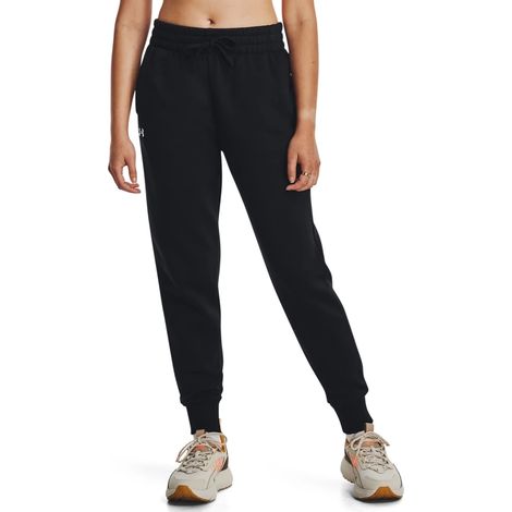 Pantalon de jogging en polaire Under Armour Rival, taille S, pour femme (1/5)