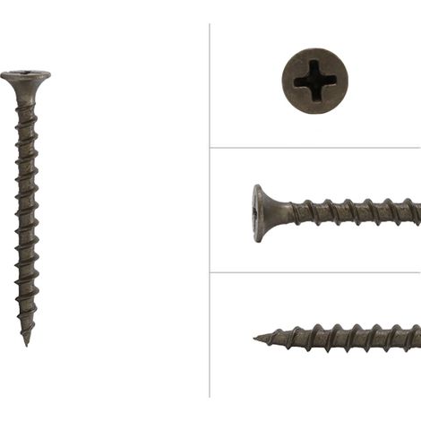 Schnellbauschrauben Grobgewinde 3,9 x 45 mm - 1000 Stück