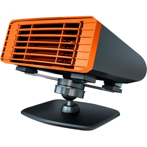 24V 180W Auto-Heizung, Scheibenenteiser, tragbarer Ventilator, 360°-Drehung, für Sommer und Winter, Blau