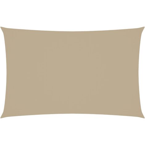 Maison Exclusive - Parasole a Vela Oxford Rettangolare 2,5x5 m Beige