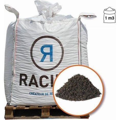 Racine – Terreau substrat spécial sedum 1 m³ – Pour toitures végétalisées – Environnement nutritif adapté aux sedums (1/5)