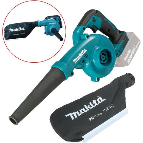 Makita DUB185Z 18v LXT Cordless Blower Vacuum + Leaf Dust Collection Bag - Bare