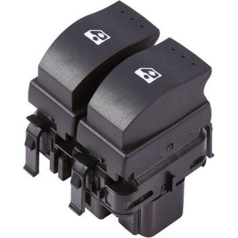 Interrupteur de commande de fenêtre, interrupteur de lève-vitre électrique, bouton de commutation Double de commande de vitre électrique pour Clio II 2-8200 060 045