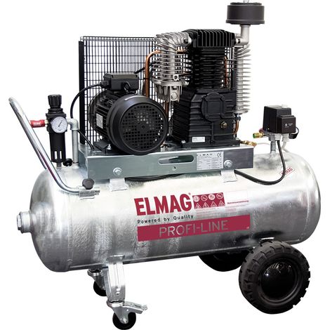 ELMAG Kompressor PROFI-LINE VERZINKT, PL-Z 600/10/100 D (1/5)
