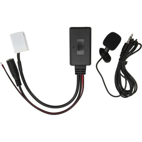 12Pin Autoradio RD4 Bluetooth Musique Aux Audio Cble Adaptateur Remplacement pour Citroen C2 C3 C4 C5 C6 C8Avec Microphone A (1/4)