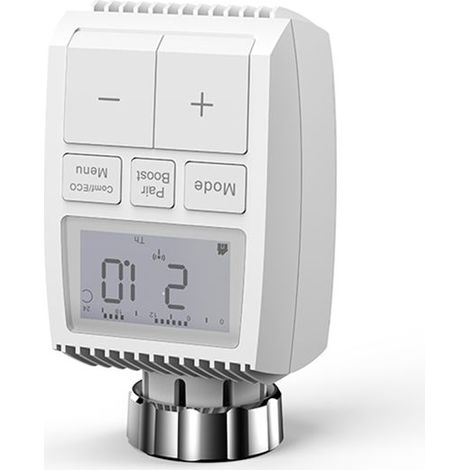 Valve thermostatique intelligente - HAWUJ - Zigbee TV01-ZG - pour radiateur (1/5)