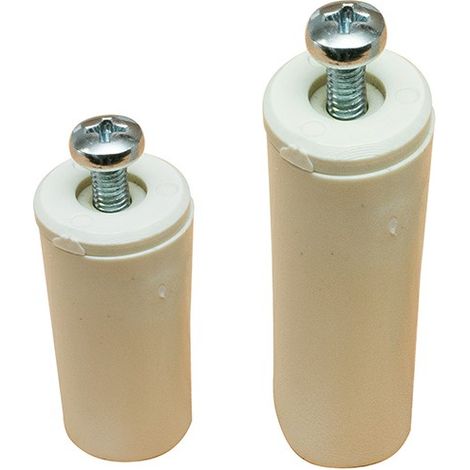 BUTÉE DE VOLET AVEC VIS MARBRE - 40MM
