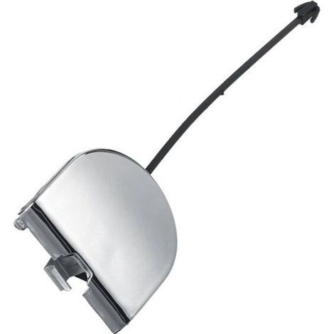 Couvercle de protection pour anneau de boule d’attelage chromé, pièce détachée compatible Fiat 500 (2007–2012), accessoire automobile universel