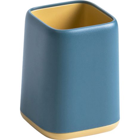 Support Stylo - Support Crayon - Organisateur Bureau Plastique - Pour Bureau Maison Bureau École - 10,7 x 8 cm - 1 Pièce (1/5)