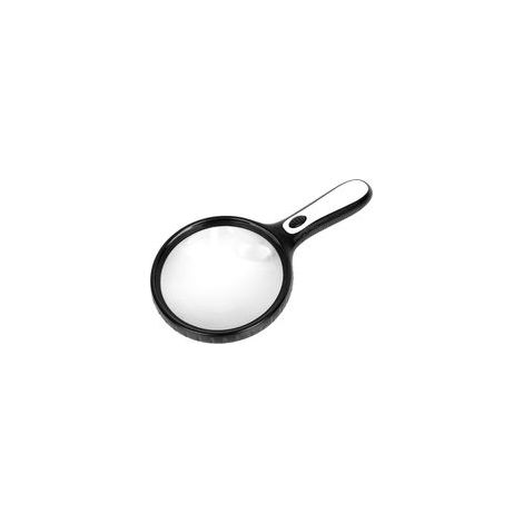 Loupe Grossissante avec 4 LED, Grossissement 30X pour Lecture, Bijoux, Seniors et Enfants - Loupe Éclairante Main Libre Malvoyant (1/4)