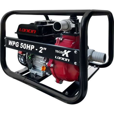 Motopompa TecnoK WPG 50 HP 6,5 HP 196 cc bocca 50 2” 400 L/min 60 m (1/4)